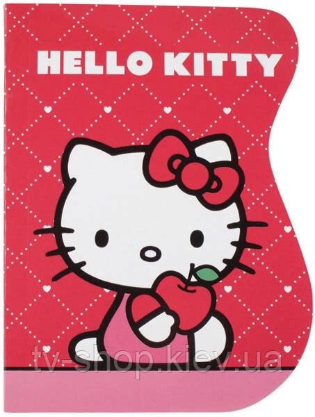 Блокнот вирубка Hello Kitty, 60 аркушів, А6 від компанії ІНТЕРНЕТ МАГАЗИН * ТВ-ШОП * - фото 1
