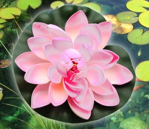 Декоративний наповнювач Lotus Light - рожевий