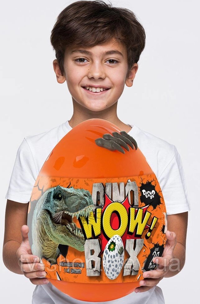 Іграшка-сюрприз яйце Динозавра гігант "Dino WOW",35 см від компанії ІНТЕРНЕТ МАГАЗИН * ТВ-ШОП * - фото 1