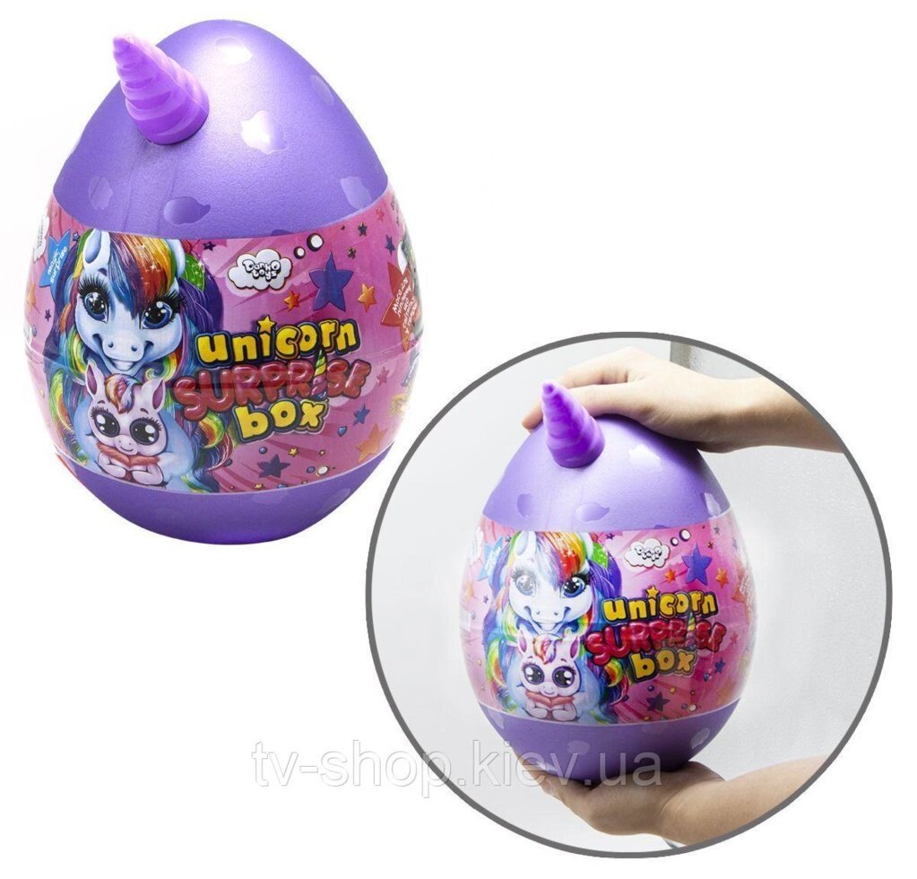 Іграшка-сюрприз яйце Єдиноріг "Unicorn Surprise Box",31 см від компанії ІНТЕРНЕТ МАГАЗИН * ТВ-ШОП * - фото 1