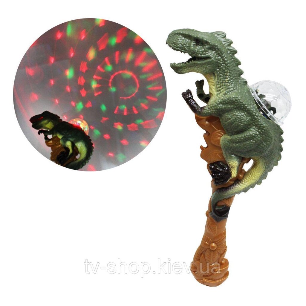 Інтерактивна іграшка "Динозавр" (звук, світло) від компанії ІНТЕРНЕТ МАГАЗИН * ТВ-ШОП * - фото 1