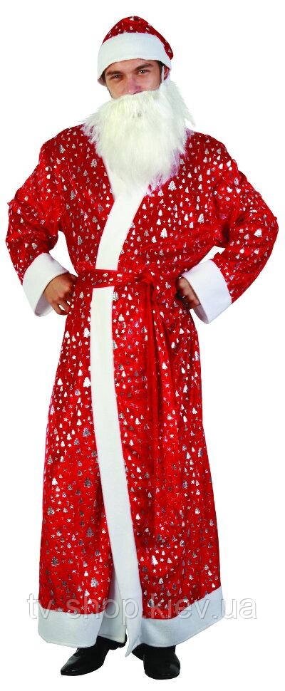 Карнавальний костюм Дід Мороз (бархіт) від компанії ІНТЕРНЕТ МАГАЗИН * ТВ-ШОП * - фото 1