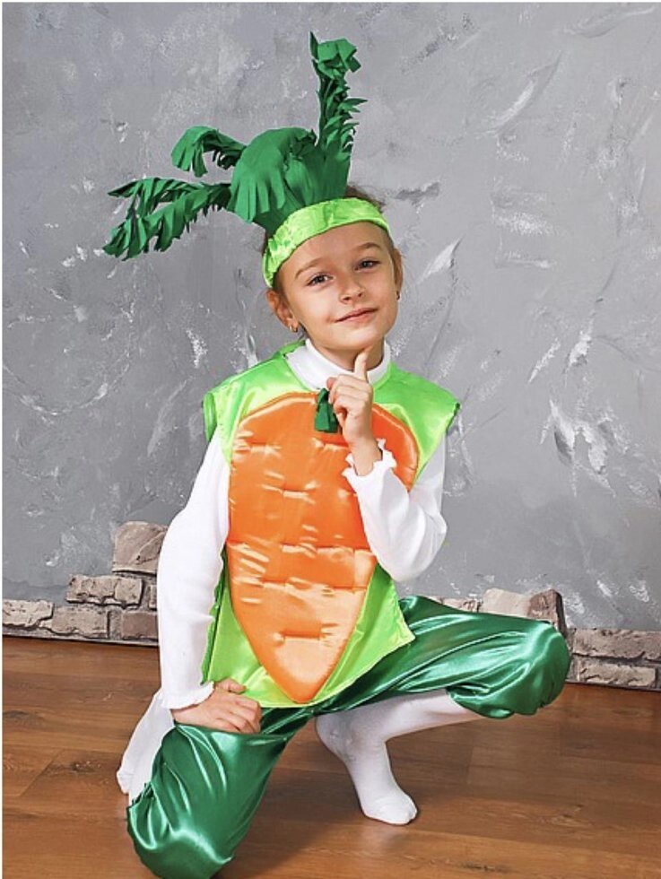 Карнавальний костюм Морквина від компанії ІНТЕРНЕТ МАГАЗИН * ТВ-ШОП * - фото 1