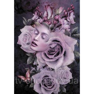 Картина за номерами "Королева троянд" Riviera Blanca, 40 х 50 см