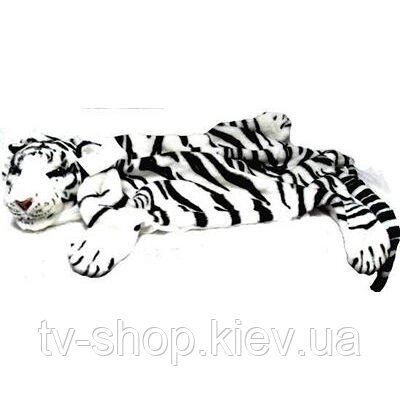Килимок шкура білого Тигра (130х120 см) від компанії ІНТЕРНЕТ МАГАЗИН * ТВ-ШОП * - фото 1