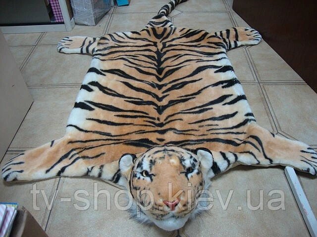 Килимок-шкура Тигр 130х120 см від компанії ІНТЕРНЕТ МАГАЗИН * ТВ-ШОП * - фото 1