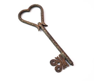 Ключ Серце для ритуалу Відливка воском