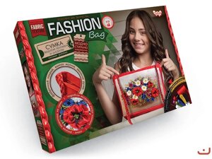 Комплект для творчості "Fashion Bag" вишивка стрічками (6)