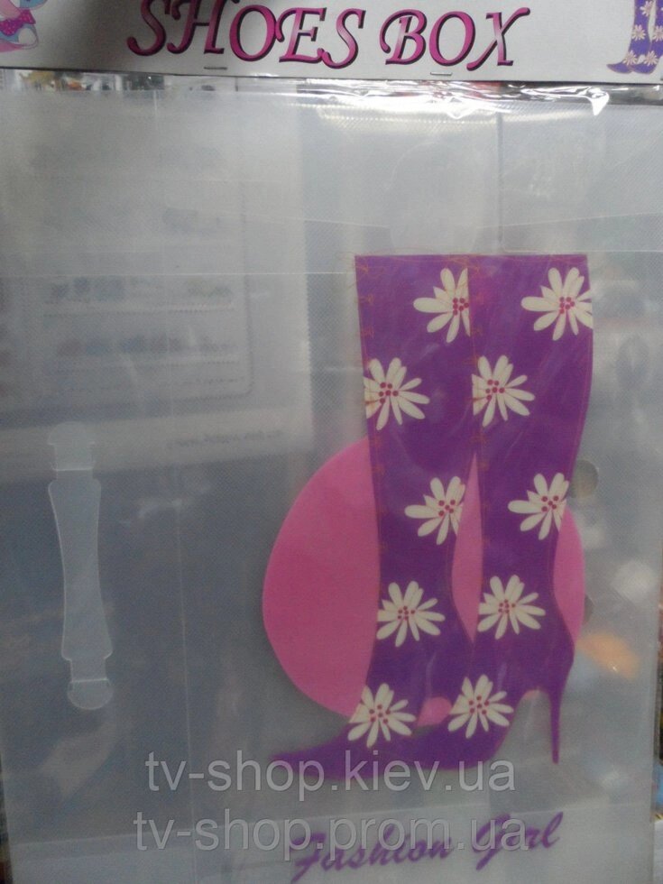 Короб для зберігання взуття Fashion girl ( 52х 30 см) від компанії ІНТЕРНЕТ МАГАЗИН * ТВ-ШОП * - фото 1