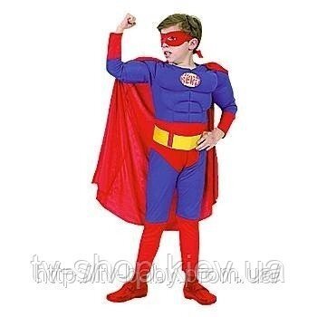 Костюм з м'язами «Супермен» (M ,L) від компанії ІНТЕРНЕТ МАГАЗИН * ТВ-ШОП * - фото 1