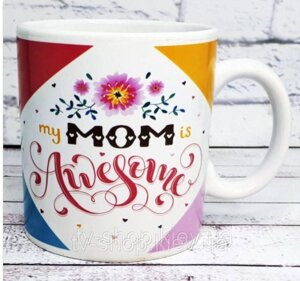 Кухоль гігант ( Найкраща мама на світі) Awesome Mom 600 ml