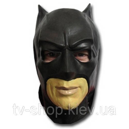 Латексна маска Бетмен від компанії ІНТЕРНЕТ МАГАЗИН * ТВ-ШОП * - фото 1