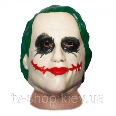 Латексна маска Джокер від компанії ІНТЕРНЕТ МАГАЗИН * ТВ-ШОП * - фото 1