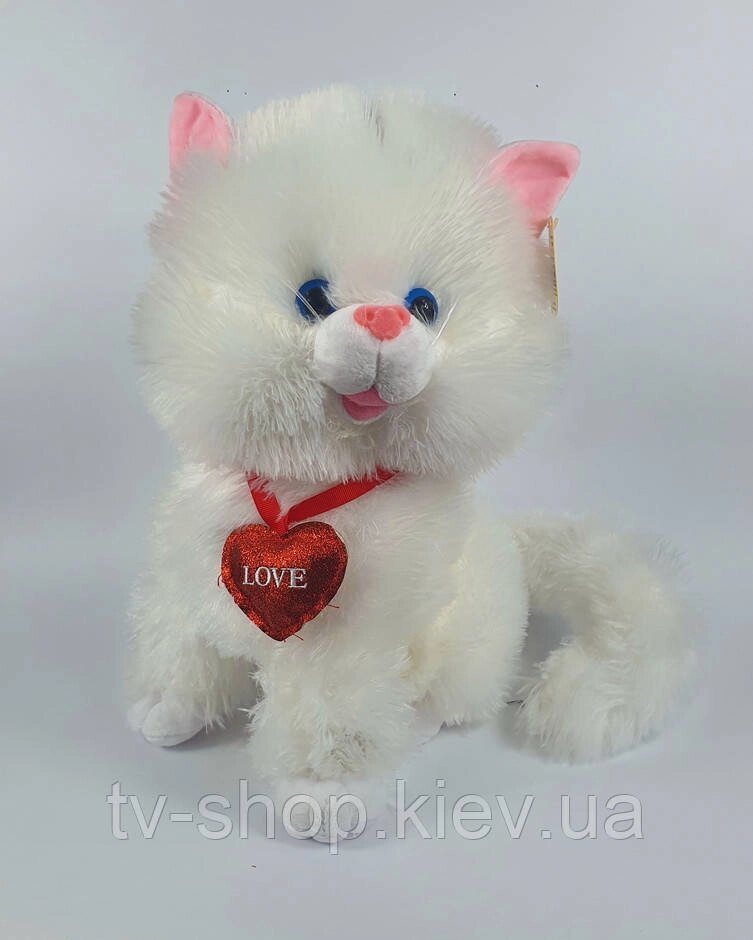 М'яка іграшка "Пухнастий котик", 25 см від компанії ІНТЕРНЕТ МАГАЗИН * ТВ-ШОП * - фото 1