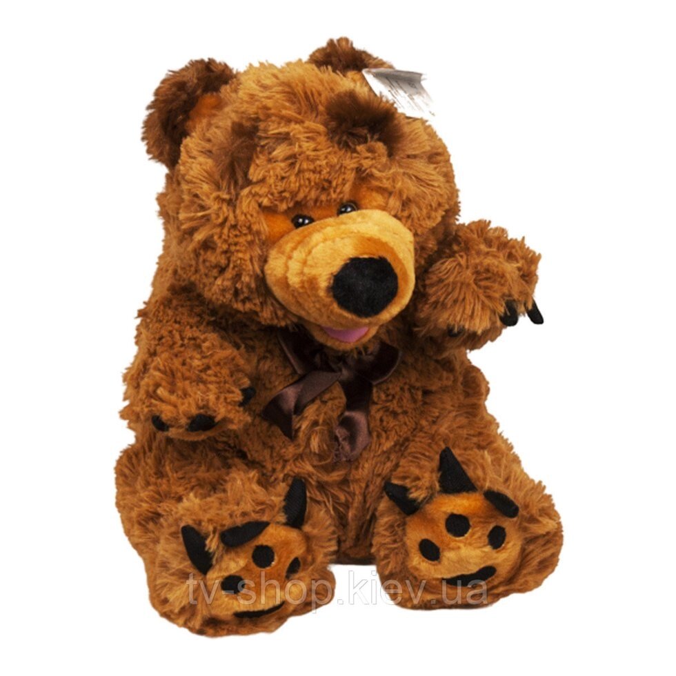 М'яка іграшка "Ведмедик Топтижка", музичний від компанії ІНТЕРНЕТ МАГАЗИН * ТВ-ШОП * - фото 1