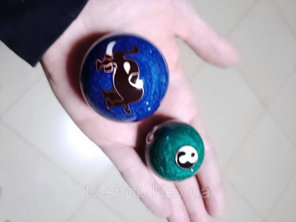 Масажні кульки Баодинга в емалі Слон від компанії ІНТЕРНЕТ МАГАЗИН * ТВ-ШОП * - фото 1