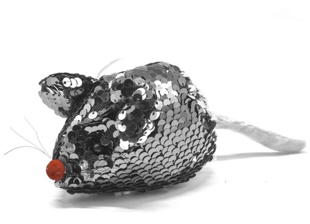 Мишка з паєтками від компанії ІНТЕРНЕТ МАГАЗИН * ТВ-ШОП * - фото 1