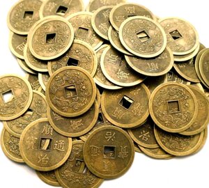 Бронзові монети кольори 10 монет