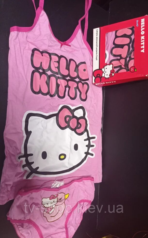Набір дитячої білизни Hello Kitty 2-3 г від компанії ІНТЕРНЕТ МАГАЗИН * ТВ-ШОП * - фото 1