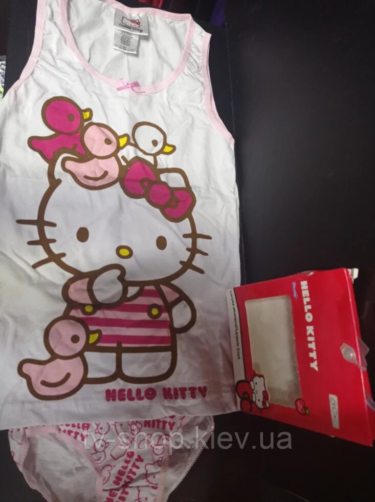 Набір дитячої білизни Hello Kitty 4-5 л від компанії ІНТЕРНЕТ МАГАЗИН * ТВ-ШОП * - фото 1