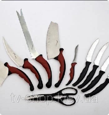 Набір ножів Контур Про+рейка у подарунок! від компанії ІНТЕРНЕТ МАГАЗИН * ТВ-ШОП * - фото 1