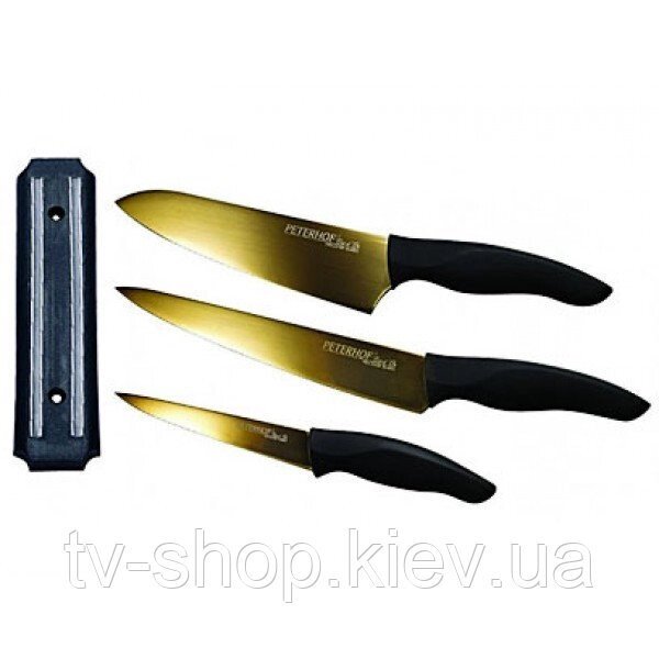 Набір ножів Товарpeterhoff PH-22334 (4 предмета) від компанії ІНТЕРНЕТ МАГАЗИН * ТВ-ШОП * - фото 1
