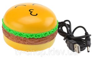 Вібромасажер з USB Гамбургер (2 швидкості) Хіт!