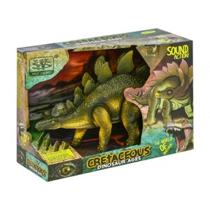 Динозавр "Стегозавр" (світло, звук, рух)