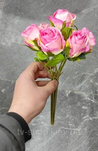 Квіти штучні букет Троянда 7 шт.