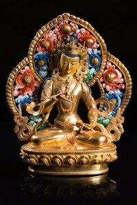 Фігурка з позолотою Непаль Будди Авалокіташвар