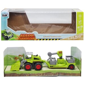 Трактор з причепом"Farm Truck" 29 см