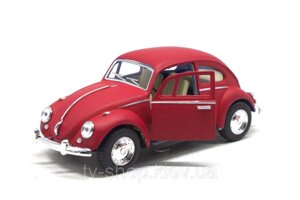 Машинка KINSMART "Volkswagen Beetle", червона