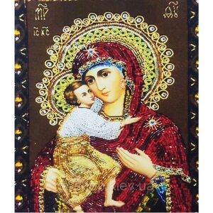 Алмазна мозаїка "Діва Марія", 30 х 40 см