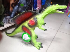 Динозавр гумовий Спінозавр зелений, 63 см