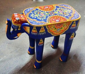 Табуретний слон, виготовлений з деревного манго мистецтва. 2176 № 4