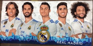 Рушник Real Madrid -2, 70х140 см ( Угорщина)