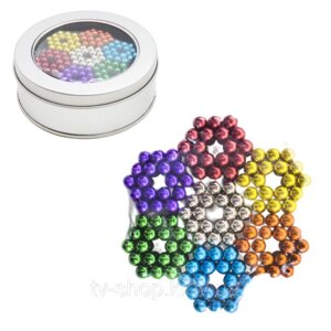 Неокуб Квіточка 252 магнітних кульок (кольоровий)