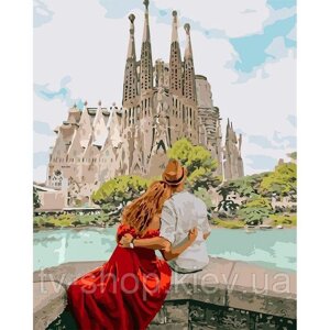 Картина за номерами "Романтична Іспанія" Ідейка, 50 x 40 см