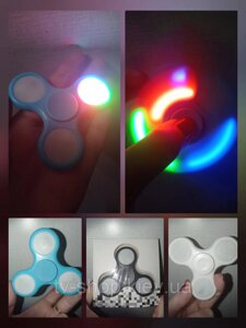 Спиннер Fidget spinner з LED підсвічуванням 3 режими (7 кольорів)