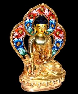 Фігурка з позолотою Непаль Будди Ранасамбхава
