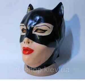 Латексна маска Жінка кішка