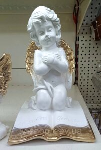 Статуетка "Блимає ангел" з позолотою 22 см