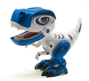 Динозавр інтерактивний "Тиранозавр"синій (світло, звук)