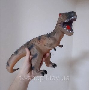 Великий крутий гумовий Динозавр Тиранозавр , гарчить (34 см)