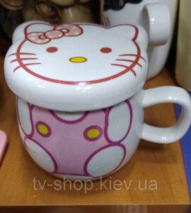 Чашка з кришкою Hello Kitty