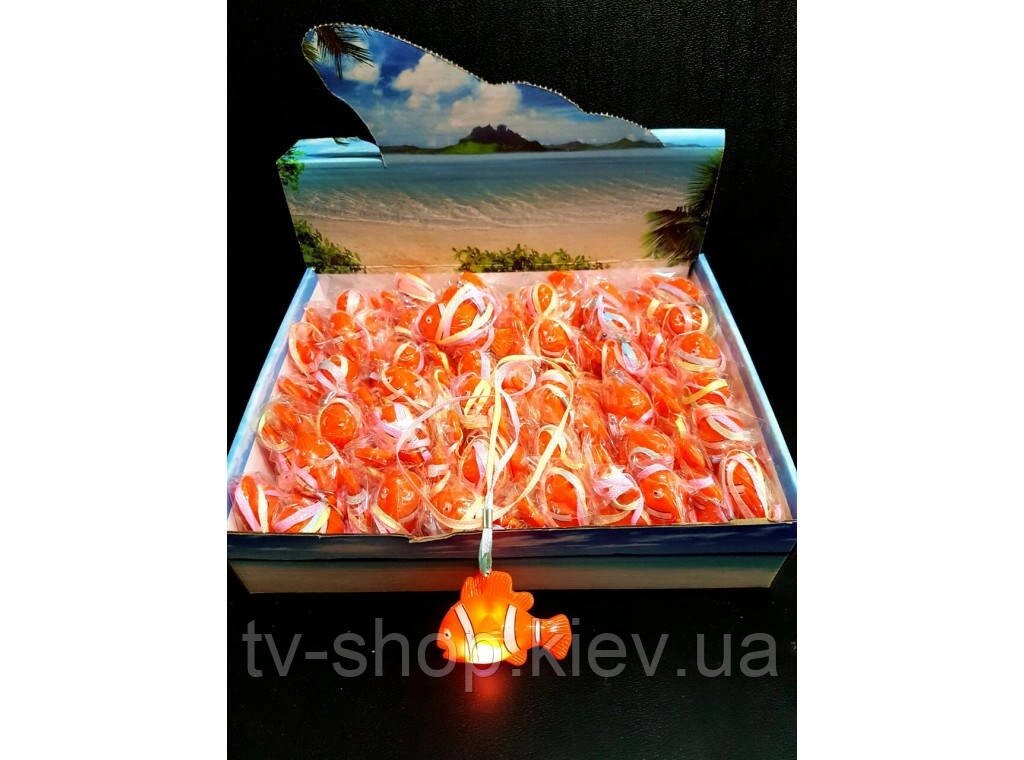 Підвіска/кулон зі світлом Рибка Немо від компанії ІНТЕРНЕТ МАГАЗИН * ТВ-ШОП * - фото 1