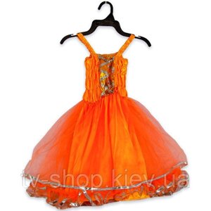 Сукня бальна помаранчева Осінь\Гарбуз\Морквина\Відьмочка\Лисиця (4 кольори)