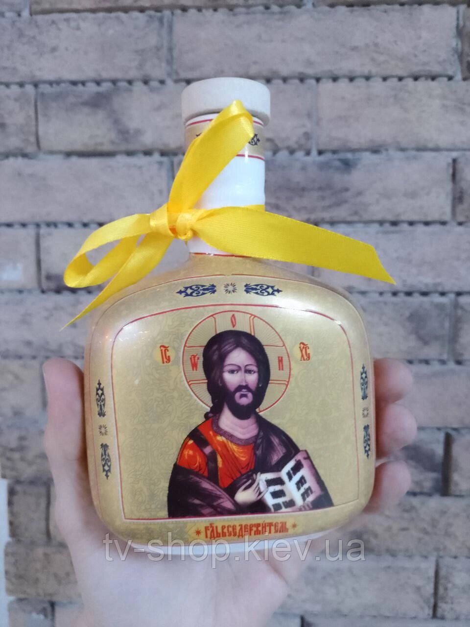 Пляшка для святої води Ісус Христос від компанії ІНТЕРНЕТ МАГАЗИН * ТВ-ШОП * - фото 1