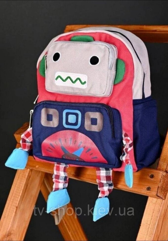 Рюкзак дитячий "Робот" від компанії ІНТЕРНЕТ МАГАЗИН * ТВ-ШОП * - фото 1