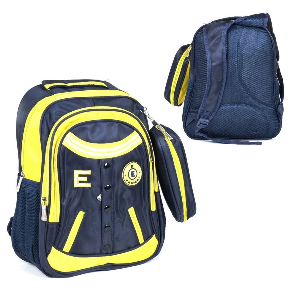 Рюкзак шкільний з пеналом Бомбер (2 кольори) від компанії ІНТЕРНЕТ МАГАЗИН * ТВ-ШОП * - фото 1